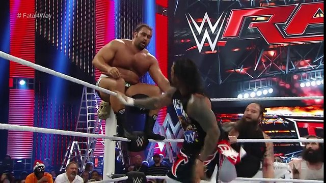 16-Man Elimination Fatal 4-Way Elimination Tag Team Match_ Raw, December 7, 2015