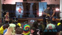 Candice LeRae VS.  Johnny Gargano -Absolute Intense Wrestling [Intergender Wrestling]