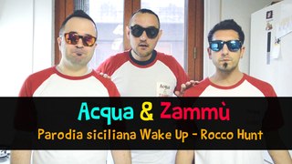 Acqua e Zammù parodia siciliana wake up rocco hunt