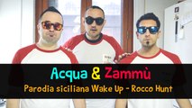 Acqua e Zammù parodia siciliana wake up rocco hunt