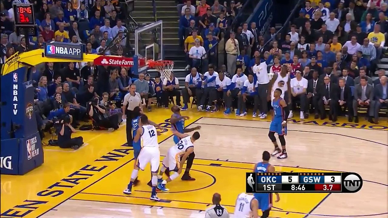 Warriors Vs. Thunder, 3-3-2016 Highlights