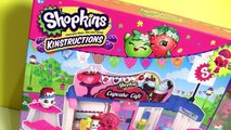 Shopkins Cupcake Cafe Blocks Works with Lego Blocks & Surprise Eggs Toys by Disney Collector