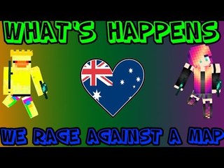 "minecraft" What's happens when we rage against a map