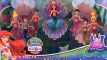 Color Changers Ariel and Sisters Playset !Attina, Alana, Adella, Aquata, Arista, Andrina
