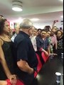 Lula fala a militantes do PT após depoimento à Polícia Federal