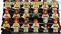 Every Lego Obi-Wan Kenobi Ever!!!   Rare Light-Up Lightsaber Obi-Wan | Lego Collection