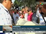 Honduras: velatorio de Berta Cáceres se realizará este viernes
