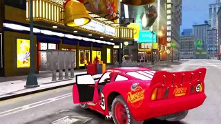 Amazing Spider-Man Play with Disney Pixar McQueen Cars - Spiderman Hero Kids Songs Video