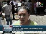 Nicaragua: sectores sociales y políticos repudian asesinato de Cáceres