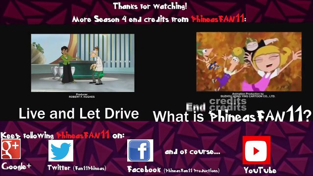 Phineas and Ferb - Imperfect Storm End Credits