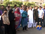 MQM stages protest against Mustafa Kamal in Karachi