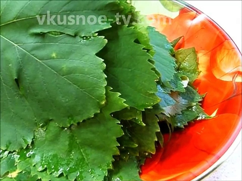 Виноградные листья соленые Для Долма