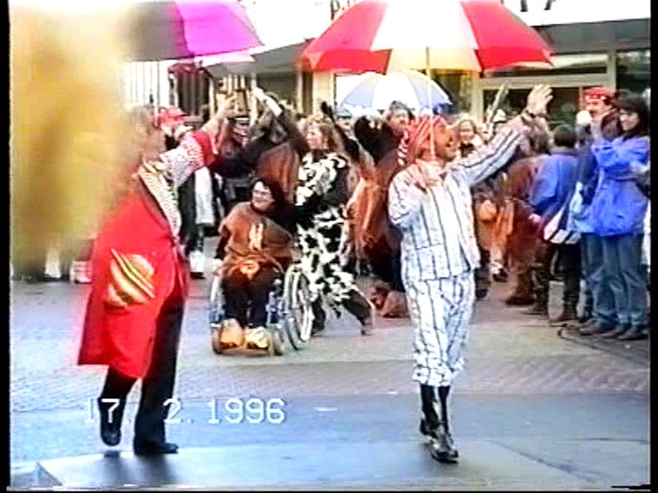 Rekrutenzug 1996 in Andernach