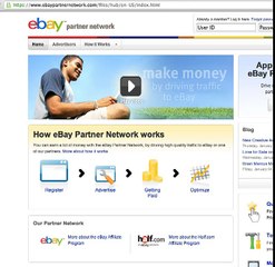 التسجيل في نظام ebay affiliate