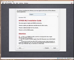 تنصيب ماك اوس اكس 10 8 Lion Mountain
