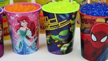 Orbeez Surprise Toys Disney Frozen Cookie Monster Spider-Man Orbeez Cups!
