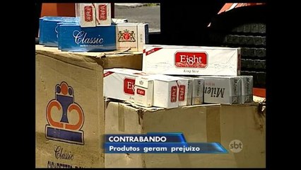 Contrabando gera prejuízo de R$ 115 bilhões por ano ao país