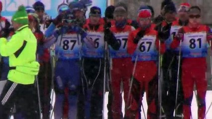 Старт XXX традиционной лыжной гонки Преодолей себя