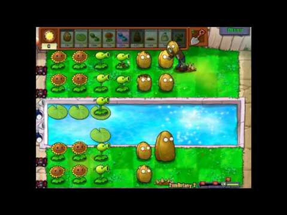 Plants vs Zombies: Zombotany 2 Minigame no.17
