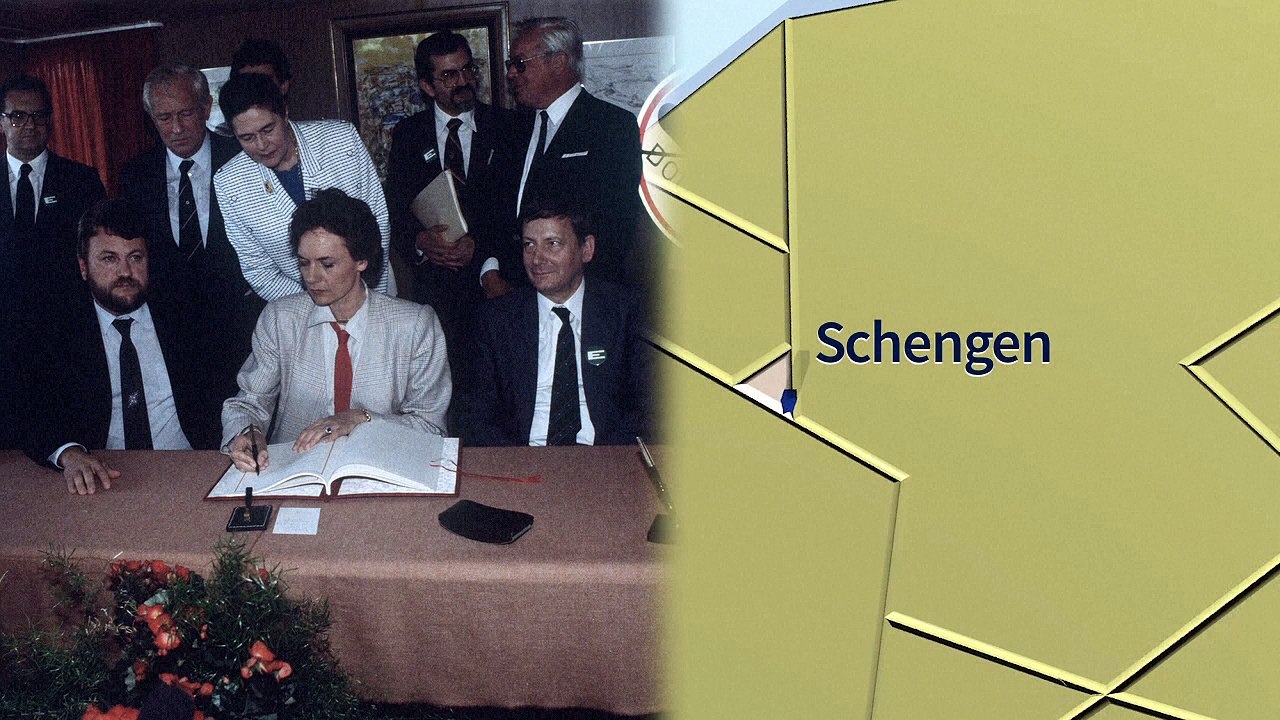 L'espace Schengen