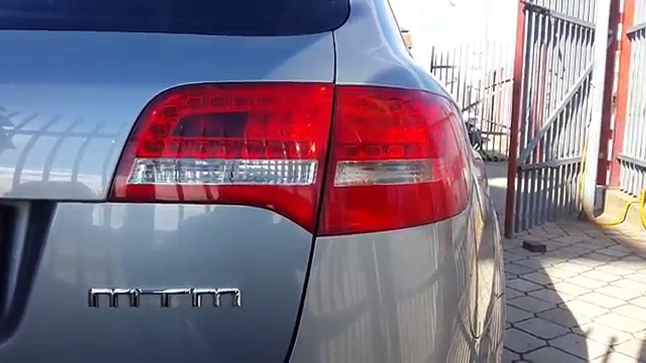 Audi RS6 because a racecar
