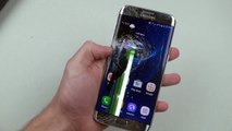 Samsung Galaxy S7 Edge Hammer & Knife Scratch Test !!!