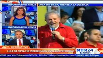 Rousseff convoca a ministros del área política para analizar situación de Lula da Silva