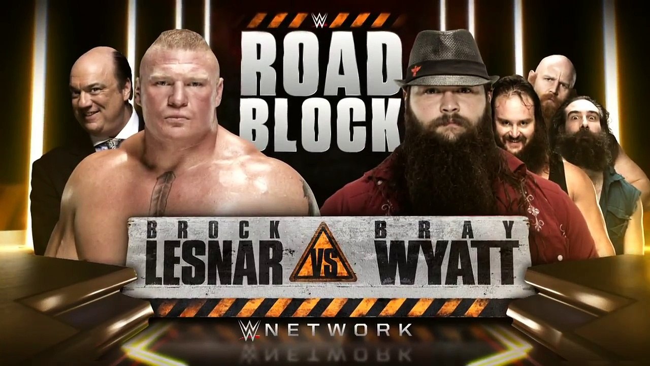 Bray Wyatt sets his sights on Brock Lesnar at WWE Roadblock  SmackDown, March 3, 2016