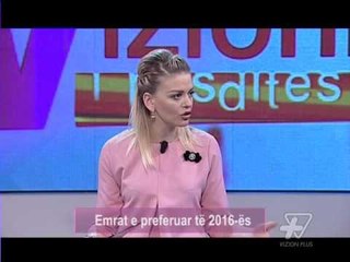 Vizioni i pasdites - Emrat e preferuar të 2016-ës | Pj.1 - 4 Mars 2016 - Show - Vizion Plus