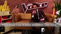 Mika sur le point de quitter 