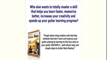 Guitar Fretboard Notes Chart