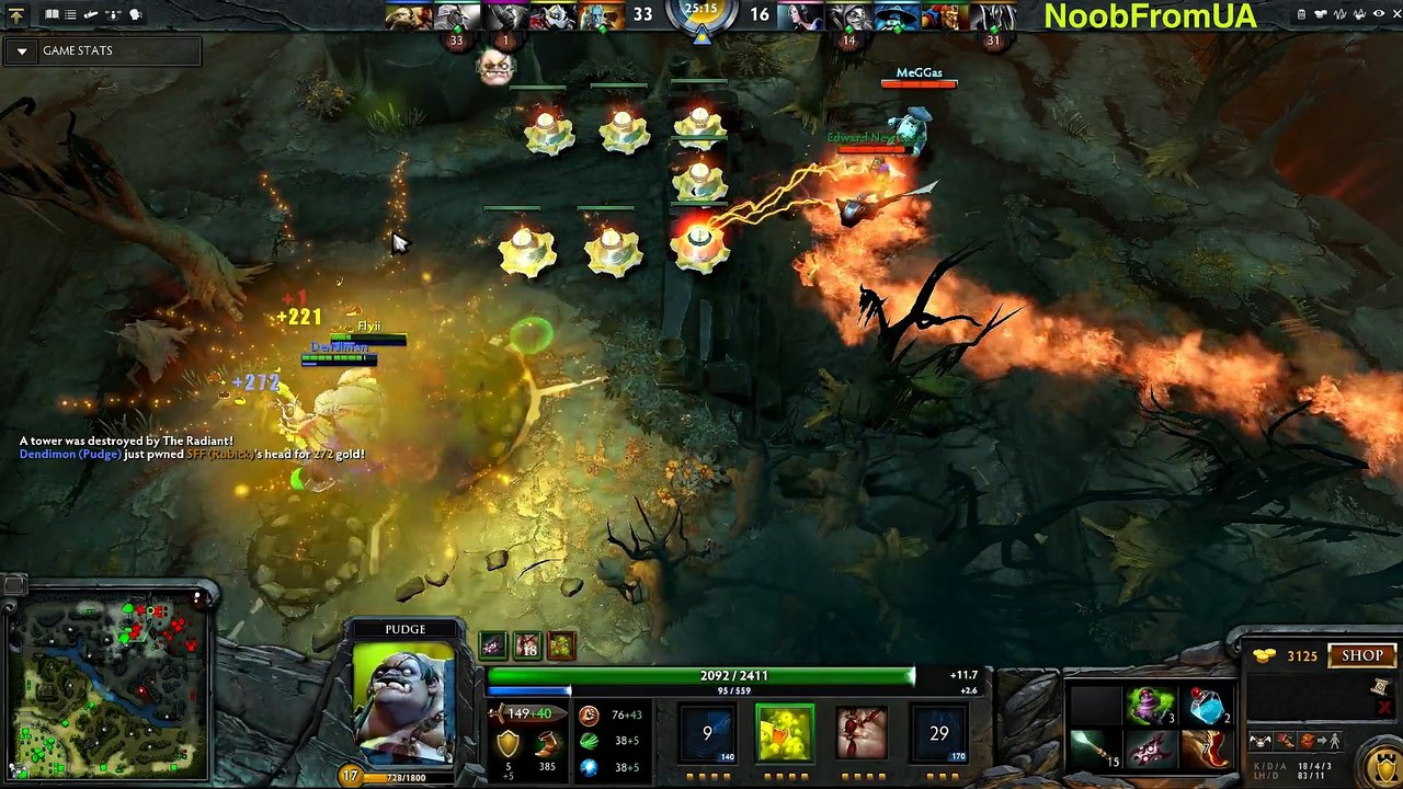 Dota 2 Na Vi.Dendi Pudge - Fifth