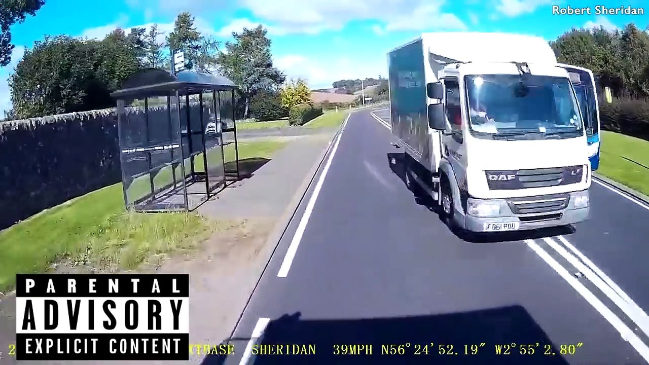 Des routiesr anglais très énervés! ahaha