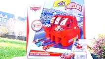 Micro Drifters Multi Car Launcher Cars 2 World Grand Prix Disney Planes Playset Toy Review