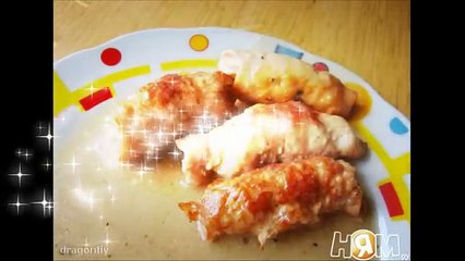 Крученыкы по Волынскому рулетики из свинины