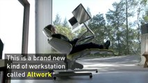 This desk lets you lie down on the job (literally)
