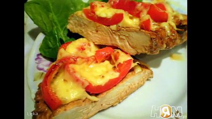 Куриное филе в чесночной карамели с перцем Пошаговый рецепт