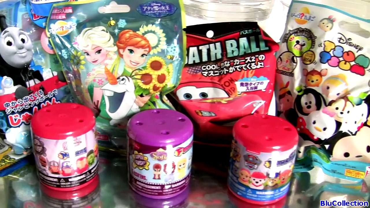Disney Bath Balls Surprise Paw Patrol FROZEN CARS Marvel the Avengers～ アナと雪の女王 バスボール びっくら？たまご