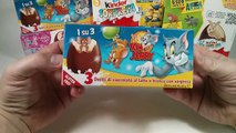 Tom and Jerry Surprise Eggs Toys Bowling Opening Том и Джерри