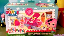 Lalaloopsy Play Doh Fun Factory Machine DIY Ice Cream Shop Softee Dough Cra-Z-Art Fábrica Loca