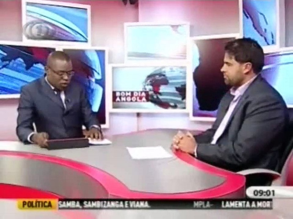 Arick Wierson da Luanda Fashion Center fala sobre a feira "Fashion Business Angola" no Bom Dia Angola