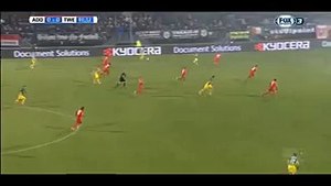 Goal Thomas Kristensen - ADO Den Haag 1-0 FC Twente 04.03.2016 -