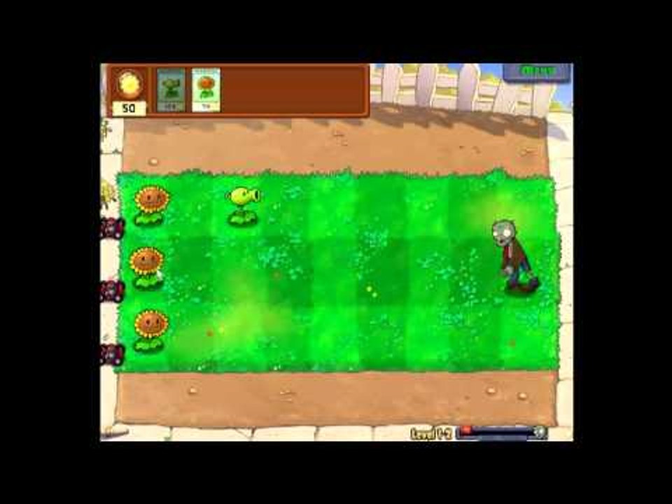 Plants Vs. Zombies (Levels 1-1 1-2)