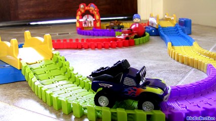 Pocoyo Swiggle Traks 포코요 전동 자동차 DisneyPixarCars Off-Road Lightning McQueen Racing Pocoyó RS500