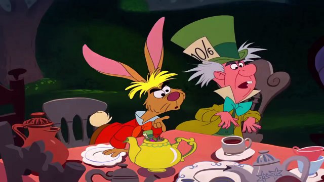 Alice In Wonderland - Alice visits the Mad Hatter, March Hare and the Dormouse HD