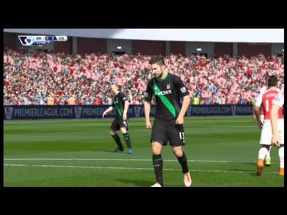 FIFA 16: Arsenal FC Matchday #6: vs Stoke City(Barclays Premier League)