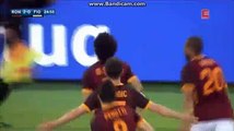 2-0 Mohamed Salah SUPER AS ROMA 2-0 FIORENTINA SERIE A