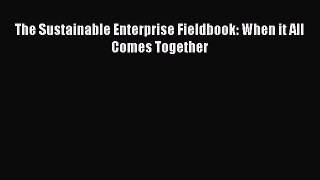 Read The Sustainable Enterprise Fieldbook: When it All Comes Together Ebook Free