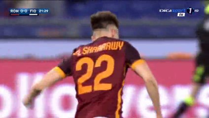 Stephan El Shaarawy Goal HD - AS Roma 1-0 Fiorentina - 04-03-2016