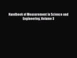 Read Handbook of Measurement in Science and Engineering Volume 3 PDF Free